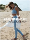 Carrot Banana Peach Activewear Newsletter cover from 19 October, 2017