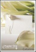 Chapter One Wedding Stationery Catalogue cover from 27 February, 2006