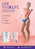 Confitex Incontinence Underwear Catalogue cover from 26 September, 2016