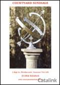 Courtyard Sundials Catalogue cover from 30 March, 2005