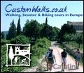 Cottages to Castles Custom Walks / ScooterBella Brochure cover from 17 November, 2006