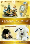 Danbury Mint - Gifts Catalogue cover from 29 October, 2019
