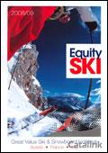 Equity Ski Brochure cover from 11 September, 2008