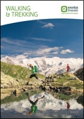Exodus Walking & Trekking Brochure cover from 19 April, 2016