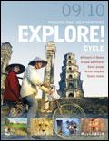 Explore Cycling Holidays Brochure cover from 23 July, 2009