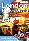 Holiday Extras London Theatre Breaks Brochure cover from 28 July, 2006