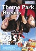 Holiday Extras Theme Park Breaks Brochure cover from 28 July, 2006