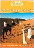 Geckos Adventures - Egypt, Jordan and Morocco Brochure cover from 05 September, 2007