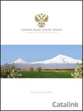 Golden Eagle Luxury Trains - Caspian Odyssey Brochure cover from 21 February, 2019