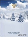 Golden Eagle Luxury Trains - Trans-Siberian Express Winter Wonderland Brochure cover from 25 May, 2017