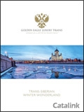 Golden Eagle Luxury Trains - Trans-Siberian Express Winter Wonderland Brochure cover from 21 February, 2019