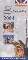 Gourmet Gifts to Britain Catalogue cover from 24 November, 2004