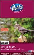 Haiths Bird Food Catalogue cover from 21 August, 2014