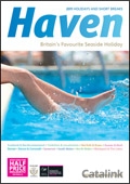 Haven Holidays Brochure cover from 21 September, 2011