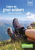 HF Holidays Walking & Outdoor Holidays Brochure cover from 21 October, 2016