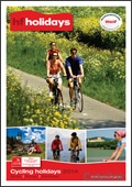 HF Holidays Cycling Brochure cover from 17 December, 2014