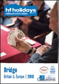 HF Holidays Bridge Brochure cover from 21 March, 2016