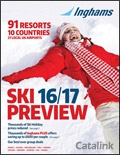 Inghams Ski Brochure cover from 06 January, 2016