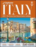 Inghams Italy Brochure cover from 29 September, 2014