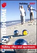Interhome Sun and Beach Brochure cover from 10 November, 2006