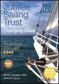 Jubilee Sailing Trust Brochure cover from 24 May, 2006