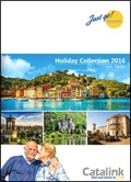Just Go! UK & Europe Coach Holidays Brochure cover from 23 February, 2016