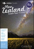 Kirra New Zealand Coach Tours Newsletter cover from 18 November, 2015