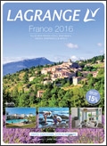 Holidays in France - Lagrange Brochure cover from 18 November, 2015