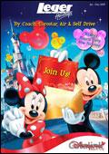 Leger Holidays - Disneyland Paris Brochure cover from 09 March, 2009