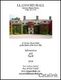 Llangoed Hall Hotel Brochure cover from 10 May, 2005