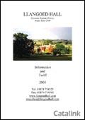Llangoed Hall Hotel Brochure cover from 15 September, 2005