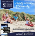 Lyons Holiday Parks Brochure cover from 10 February, 2021