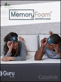 Beds & Mattresses by Memory Foam Warehouse Newsletter cover from 21 September, 2018