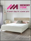 Beds & Mattresses by Memory Foam Warehouse Newsletter cover from 20 September, 2019