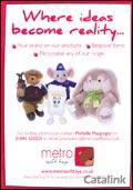 Metro Soft Toys Catalogue cover from 21 September, 2006