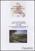 Mid Wales Birdwatching Holidays Brochure cover from 21 January, 2005