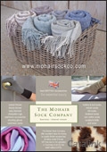 Mohair Sock Company Catalogue cover from 28 October, 2010