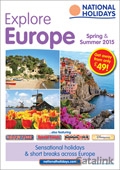 National Holidays - European Coach Holidays Brochure cover from 06 May, 2015