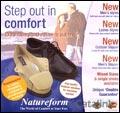 Natureform Footwear Catalogue cover from 30 March, 2005