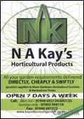 N A Kays Horticultural Products Catalogue cover from 15 February, 2006