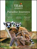Titan Travel: Paradise Journeys Brochure cover from 27 April, 2017