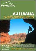 Peregrine Adventures - Australia & New Zealand Brochure cover from 07 January, 2008