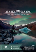 Planet Cruise - Alaska and Canada Brochure cover from 12 March, 2018