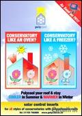 Polycool - Conservatory Temperature Control Systems Catalogue cover from 13 November, 2007