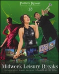 Potters Midweek Leisure Breaks Brochure cover from 01 October, 2015