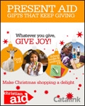 Present Aid from Christian Aid Newsletter cover from 22 September, 2011