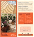 Prestige Conservatory Blinds Catalogue cover from 18 April, 2011