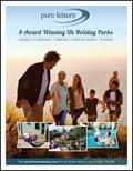 Pure Leisure Holiday Parks Brochure cover from 14 March, 2016
