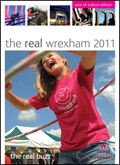Visit Wrexham Brochure cover from 03 August, 2011