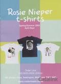 Rosie Nieper T-shirts Catalogue cover from 26 May, 2003